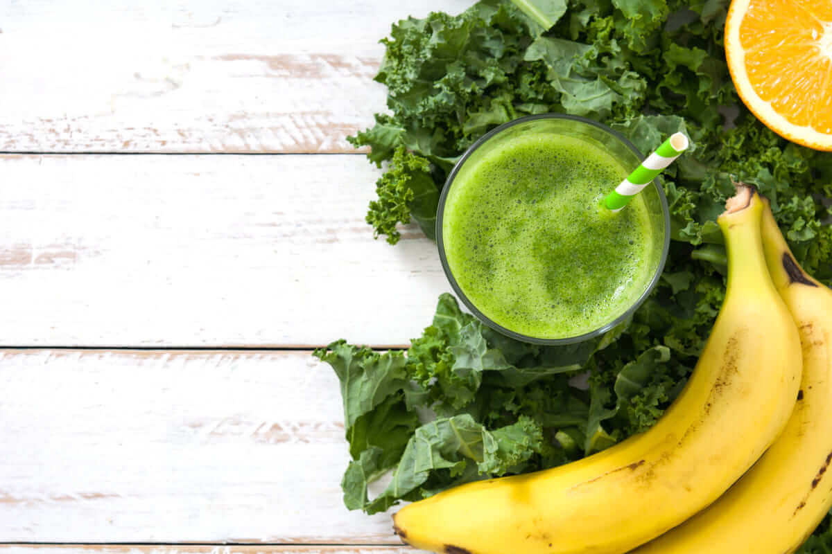 Sinh tố cải kale Sinh tố cải kale