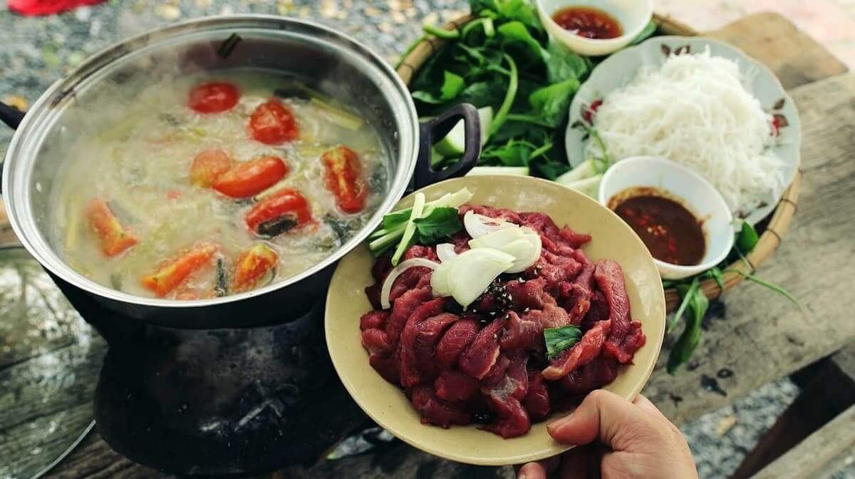 cách nấu lẩu trâu nhúng mẻ cách nấu lẩu trâu nhúng mẻ