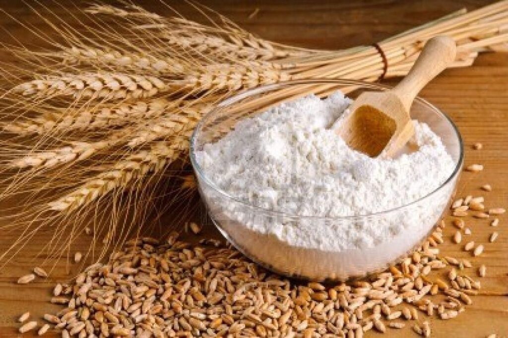 bột mì làm sáng đồ inox