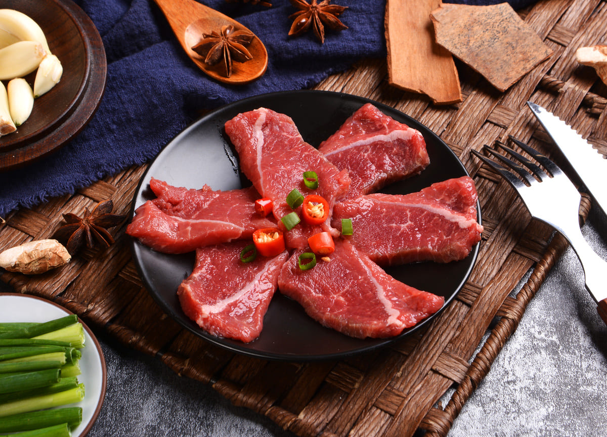 thịt đỏ thực phẩm không lành mạnh