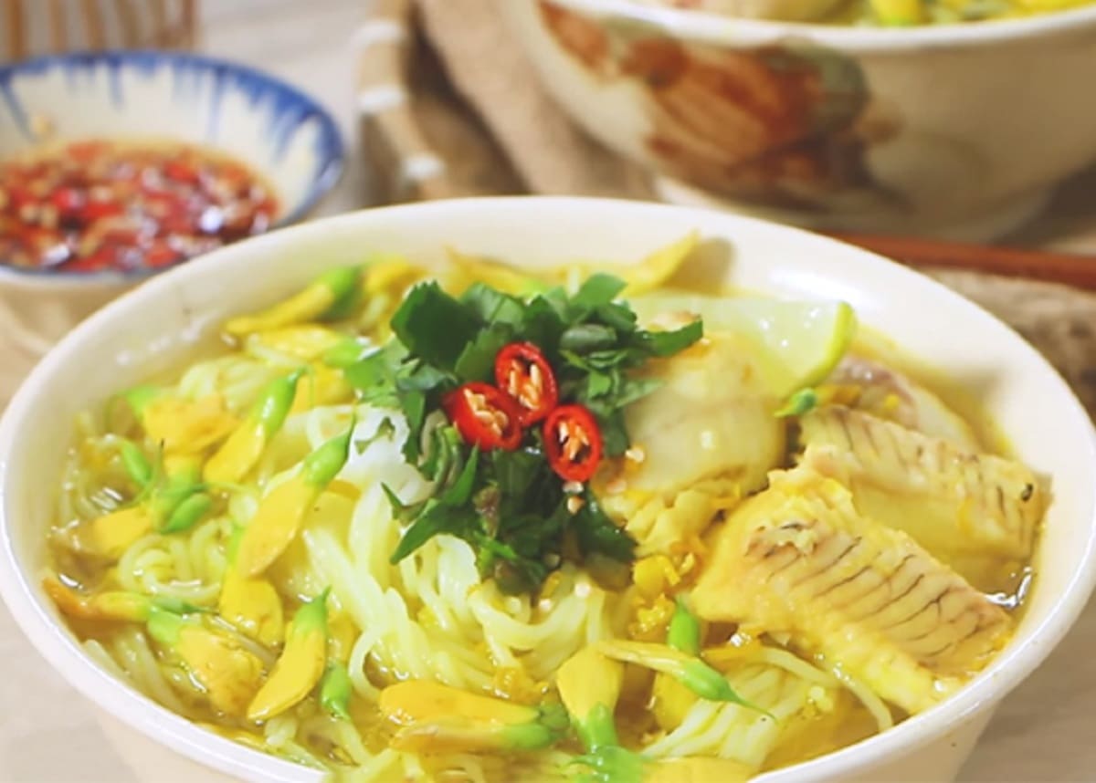 Bún cá Châu Đốc cách nấu các món bún nước