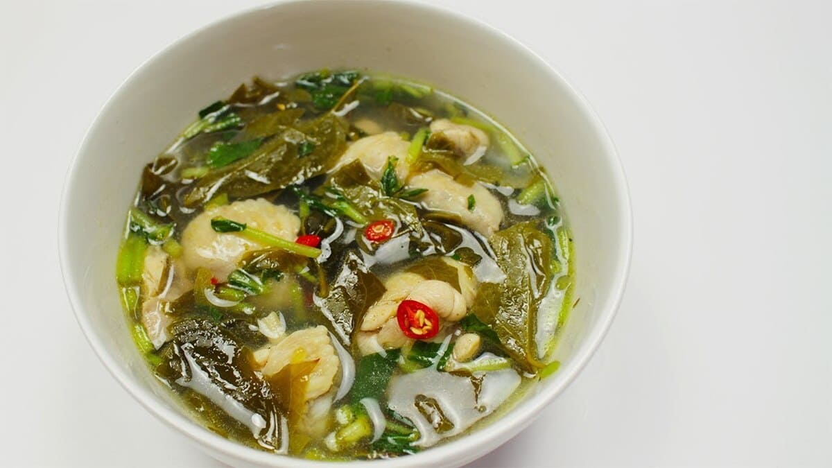Canh gà lá giang các món canh ngon mùa hè