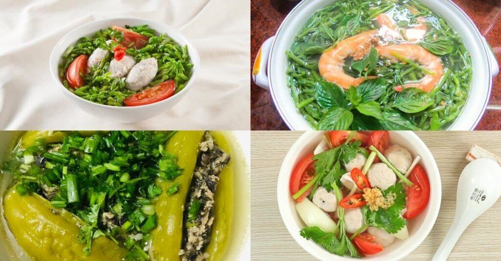 các món canh ngon