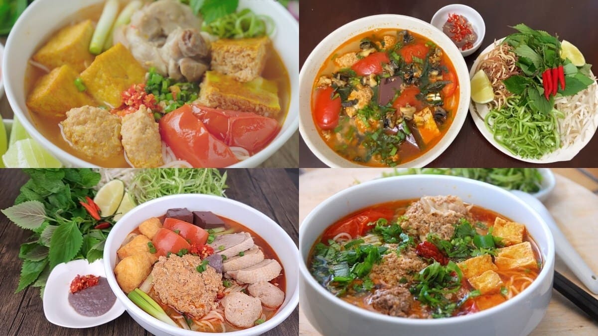 cách nấu bún riêu cua
