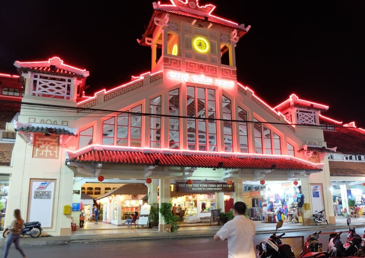 Địa điểm du lịch cần thơ - Chợ đêm Cần Thơ Địa điểm du lịch cần thơ - Chợ đêm Cần Thơ