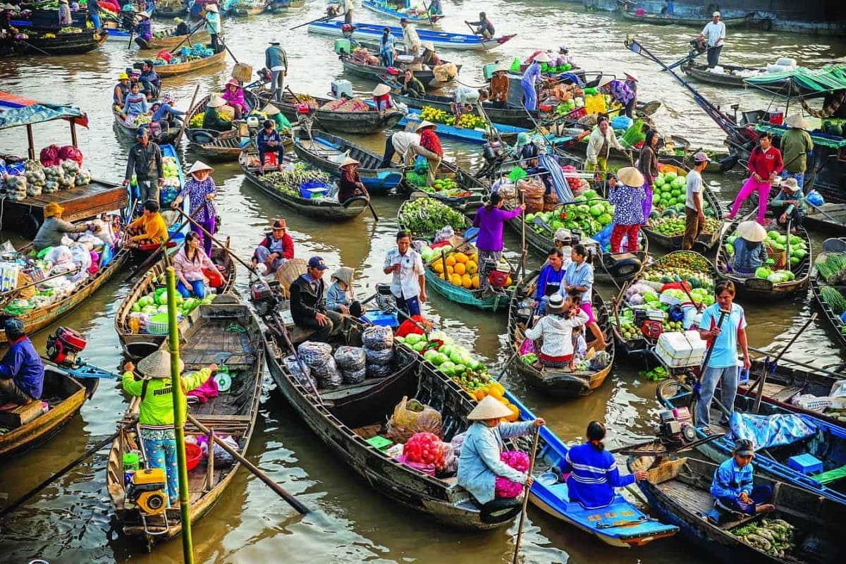 Địa điểm nên ghé thăm tại Cần Thơ - Chợ nổi Cái Răng Địa điểm nên ghé thăm tại Cần Thơ - Chợ nổi Cái Răng