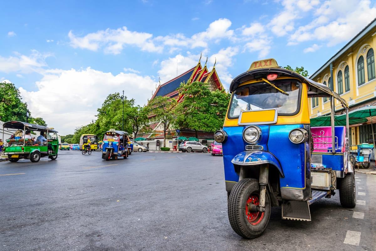 Cách di chuyển tại Thái Lan Cách di chuyển tại Thái Lan