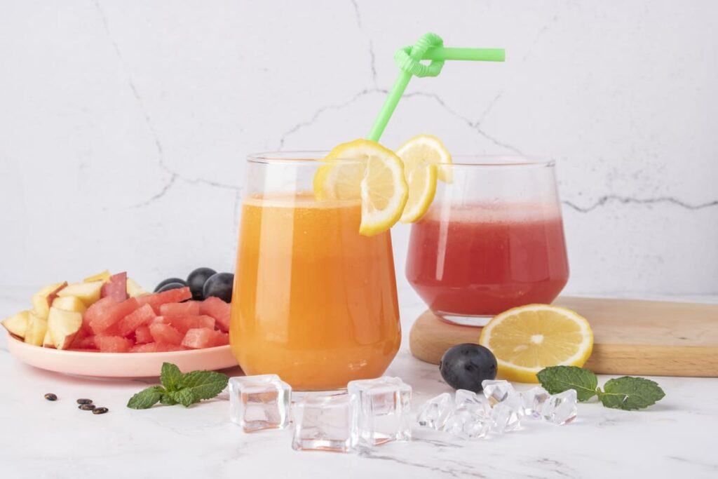 thức uống giải nhiệt cơ thể
