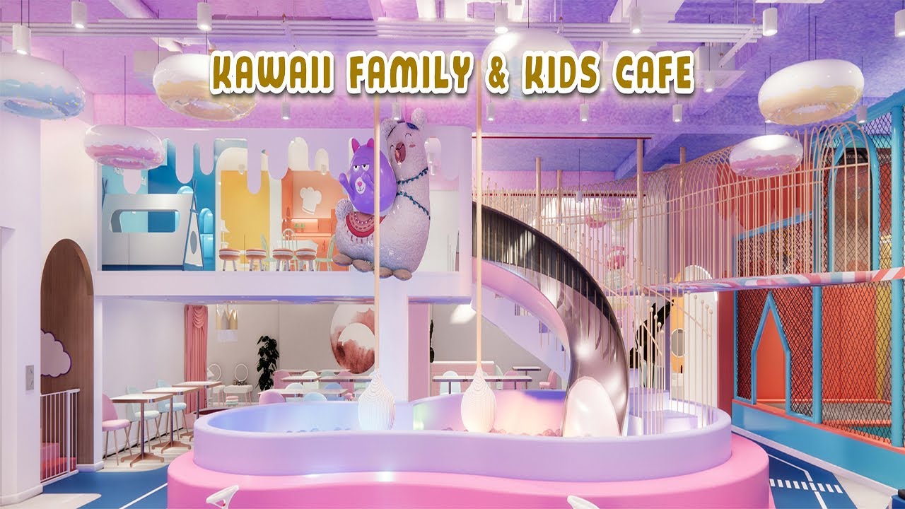 Kawaii Family & Kids Cafe cafe có khu vui chơi cho bé