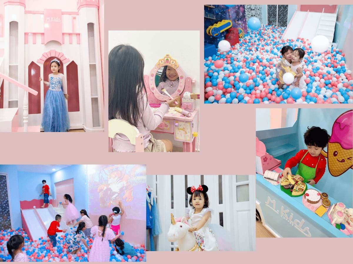 những quán cà phê có khu vui chơi trẻ em