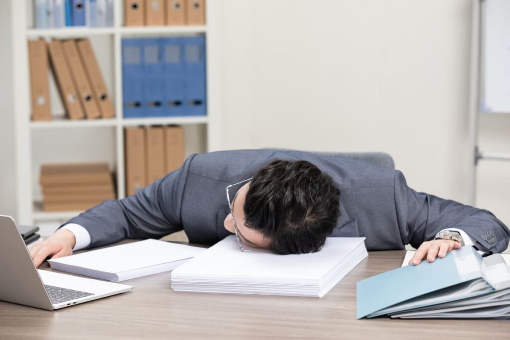 áp lực trong công việc