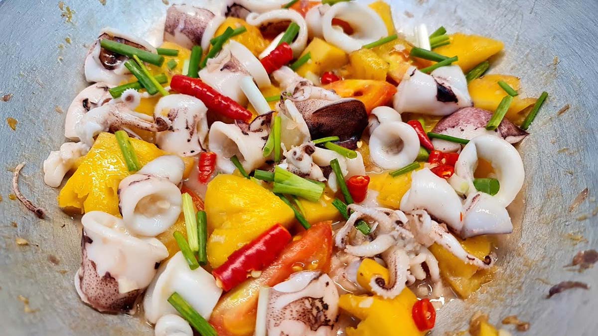 Có bầu ăn mực được không và các món ngon từ mực cho mẹ bầu 39 bầu ăn mực được không và mực xào chua ngọt