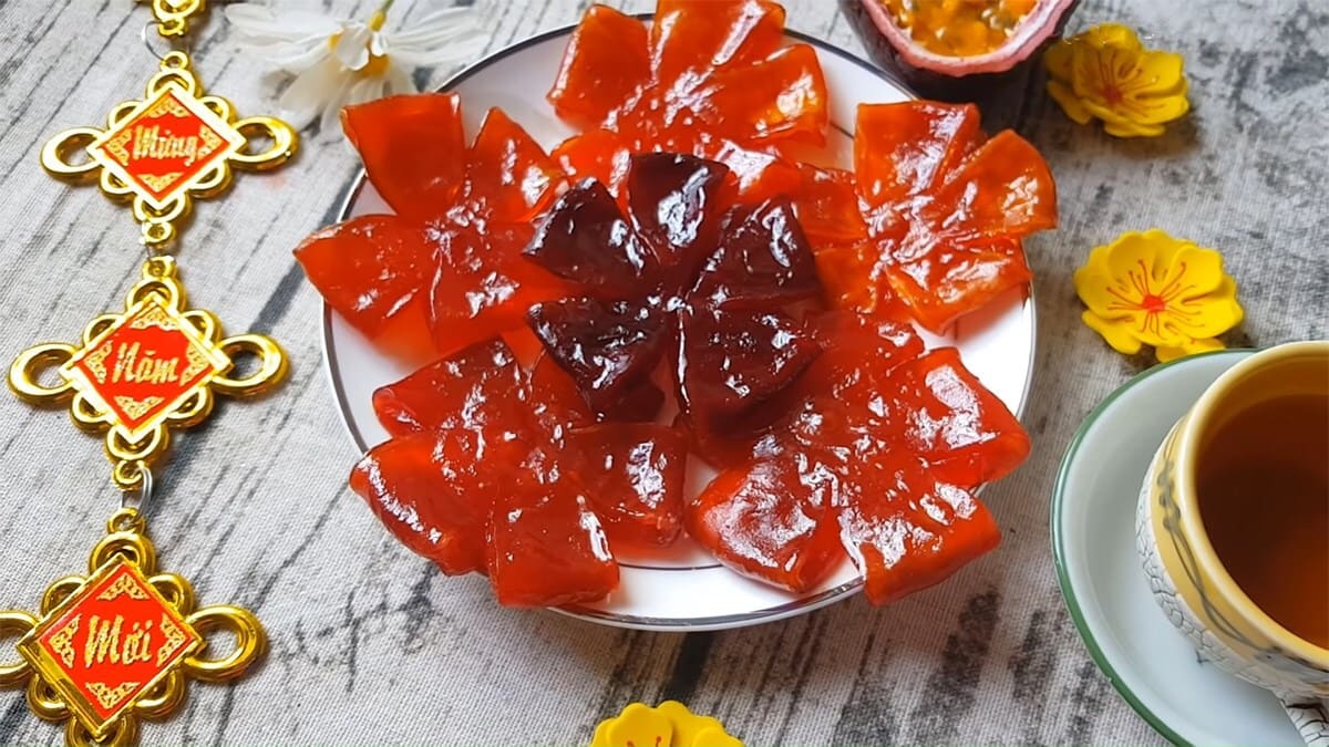 cách làm mứt vỏ chanh dây