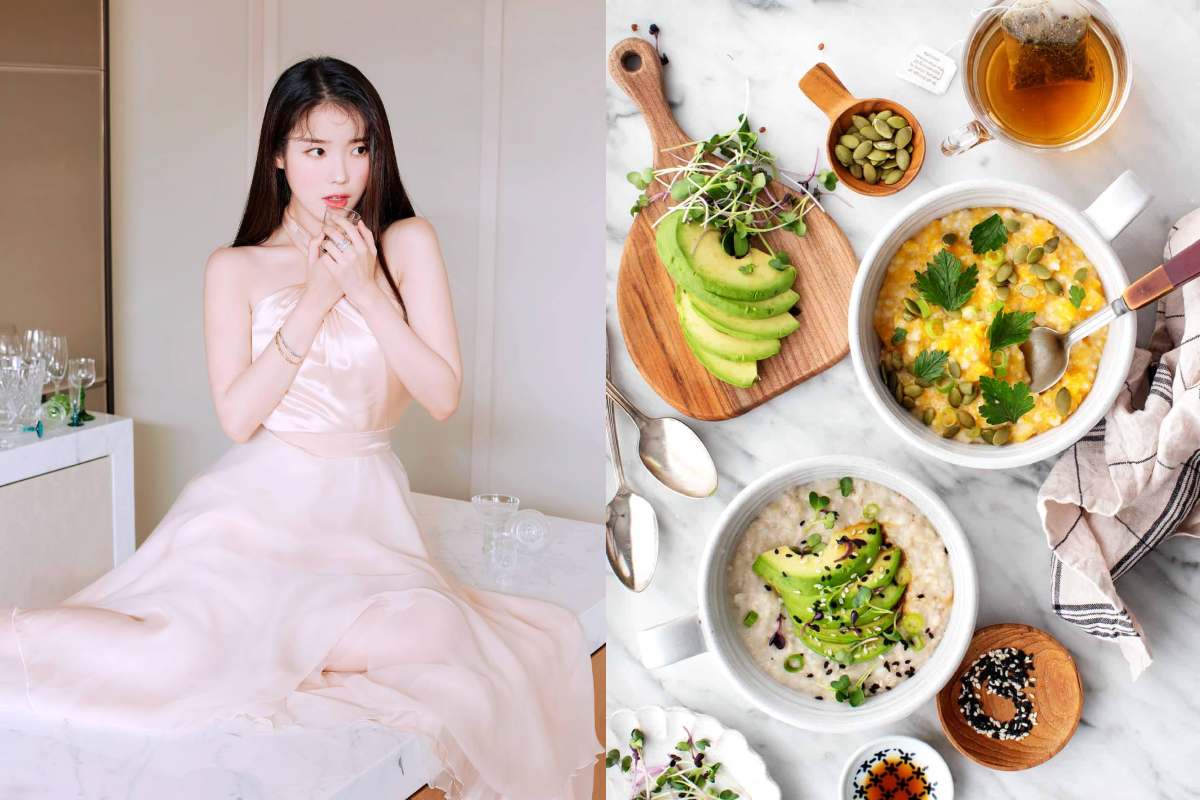 thực đơn giảm cân của IU