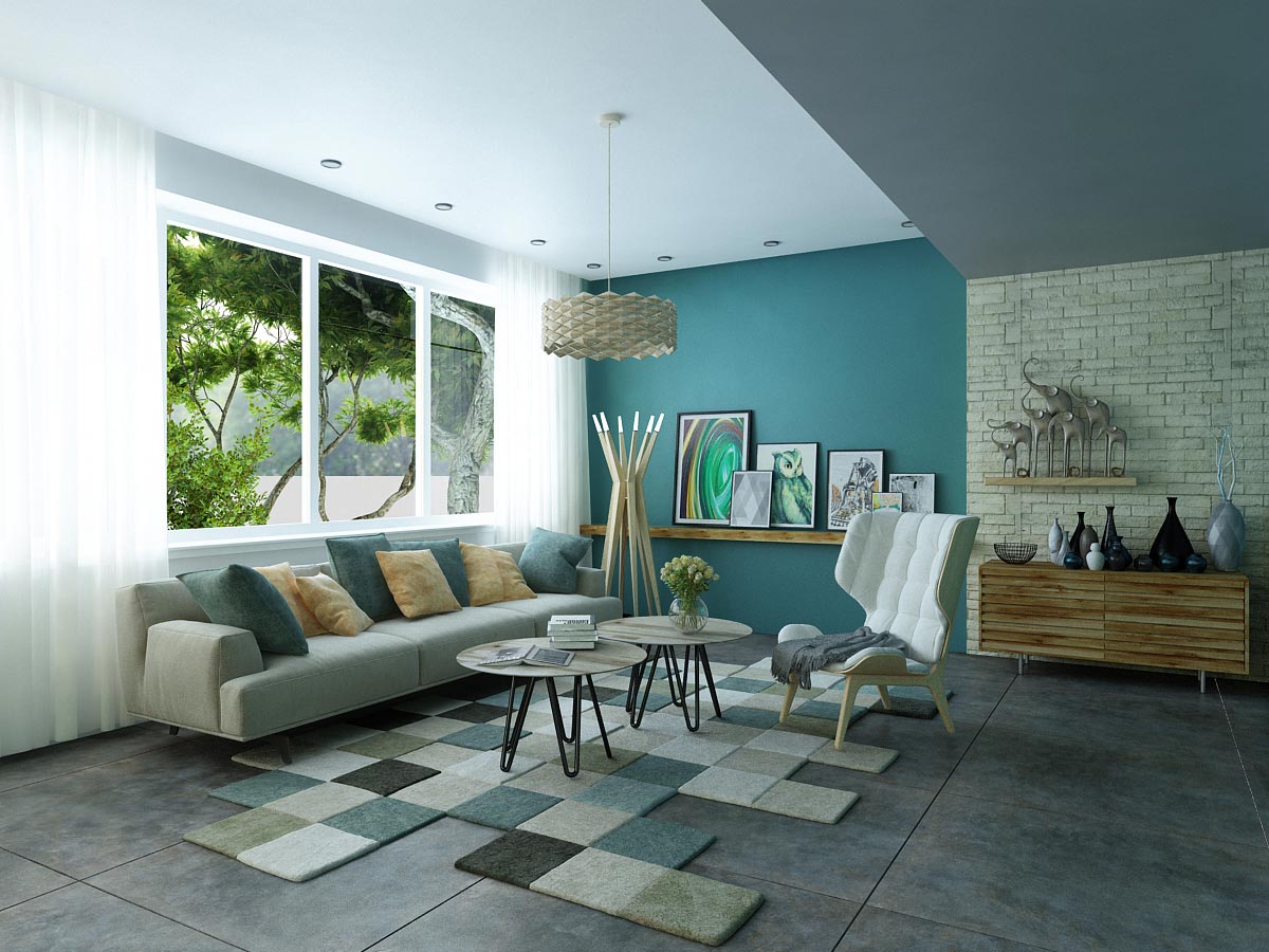 trang trí nhà cửa nồm ẩm nhà