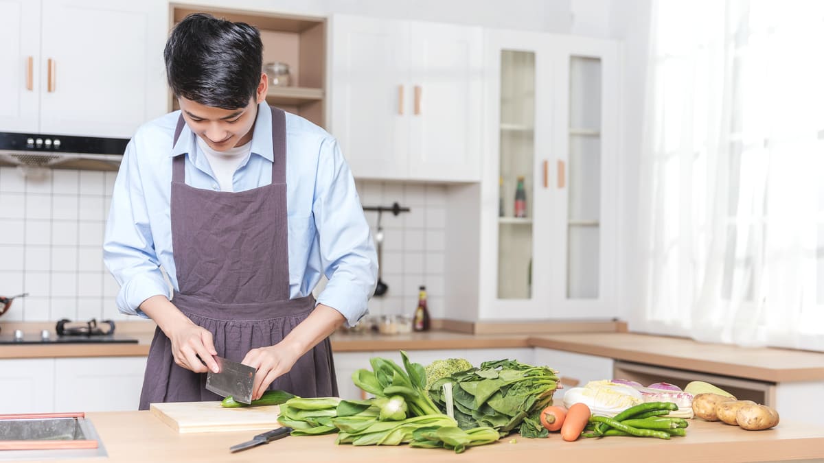 Nấu ăn tại nhà chồng có tính đàn bà