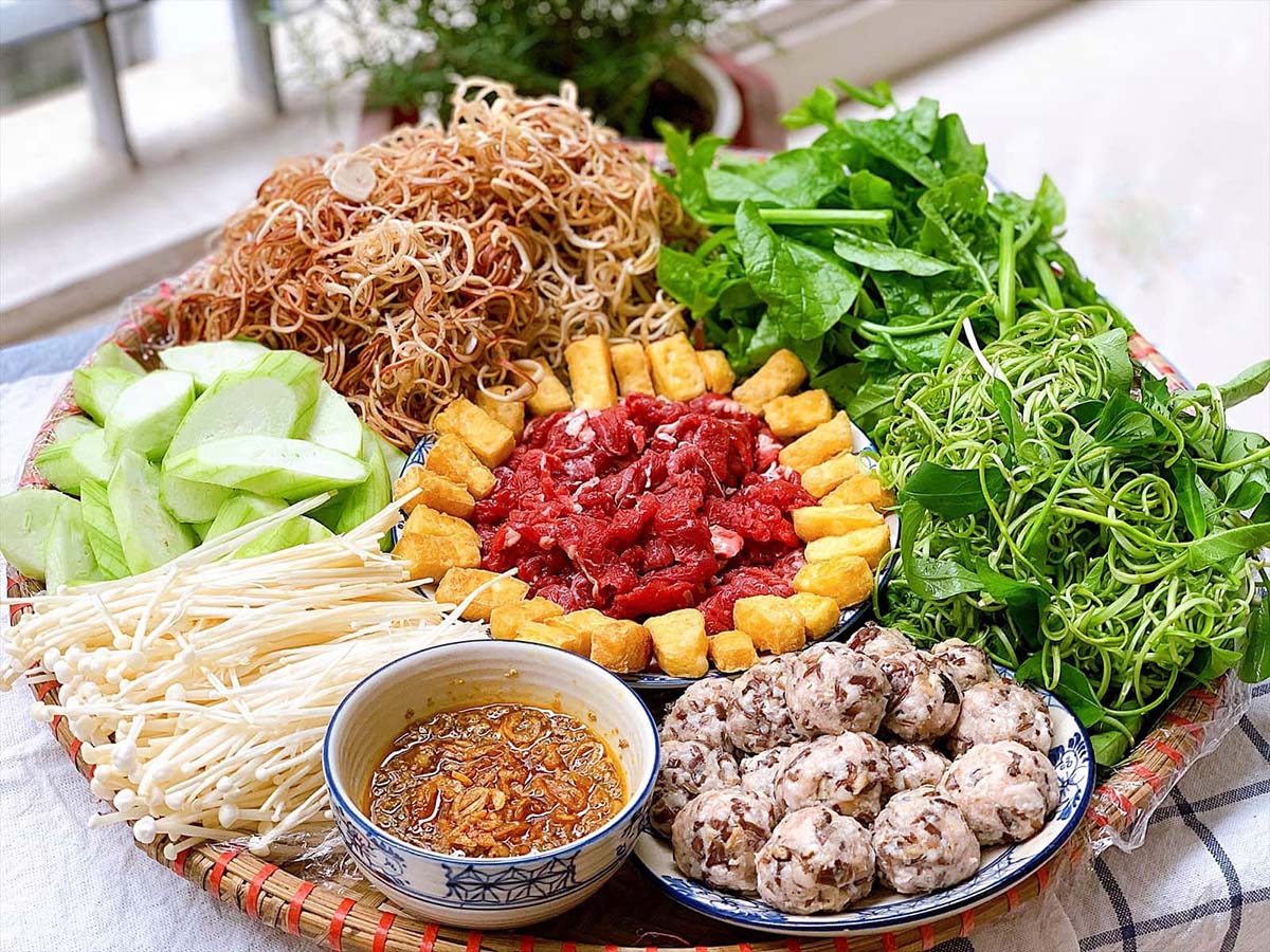 cách nấu lẩu cua đồng miền Nam