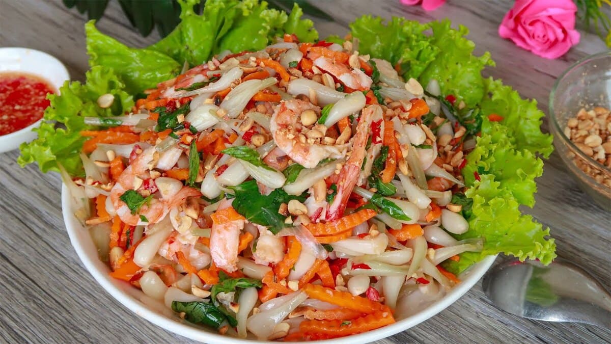 gỏi củ kiệu