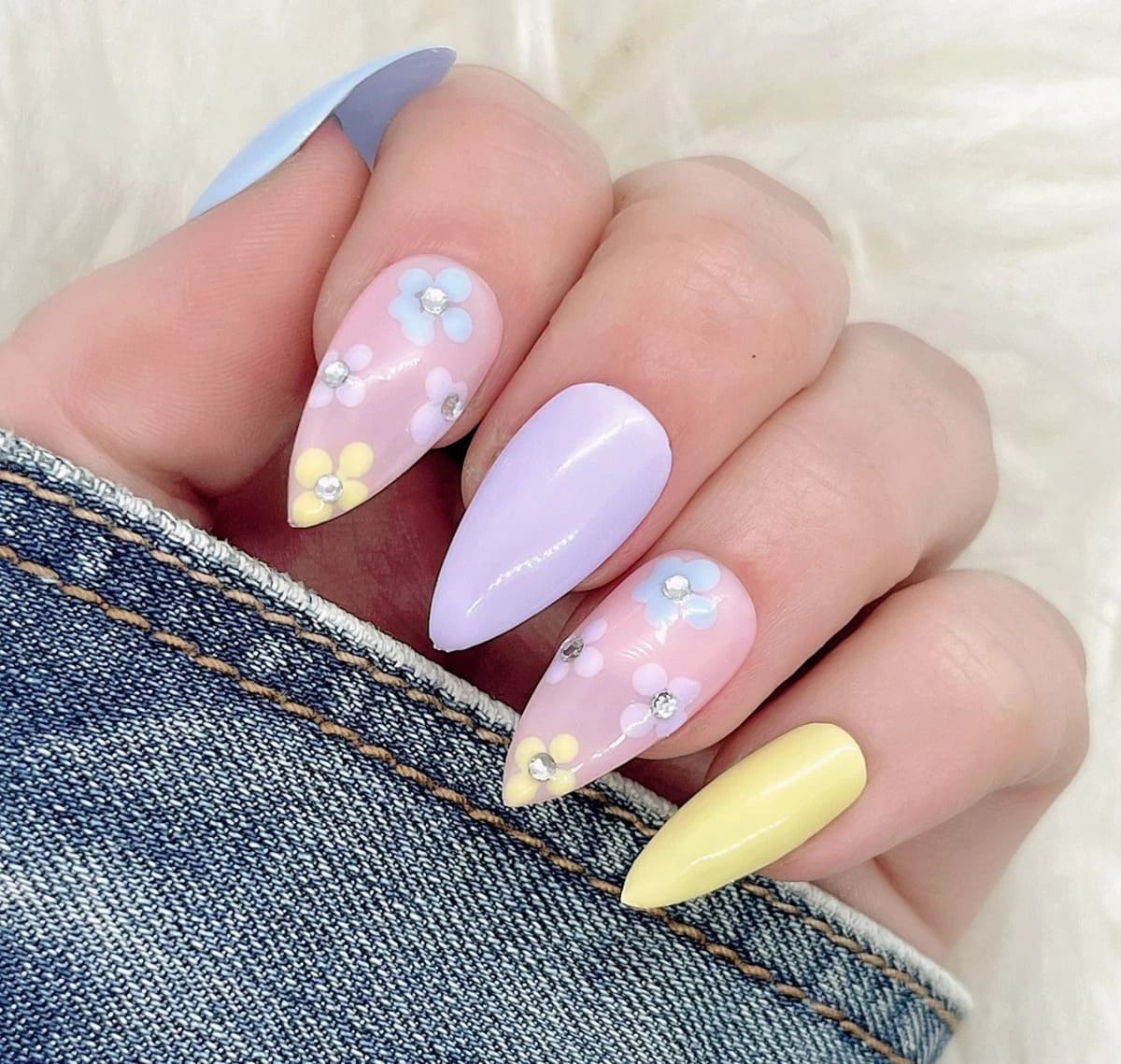 Mách nàng các mẫu nail Tết 2023 cực xinh 50 nail màu pastel