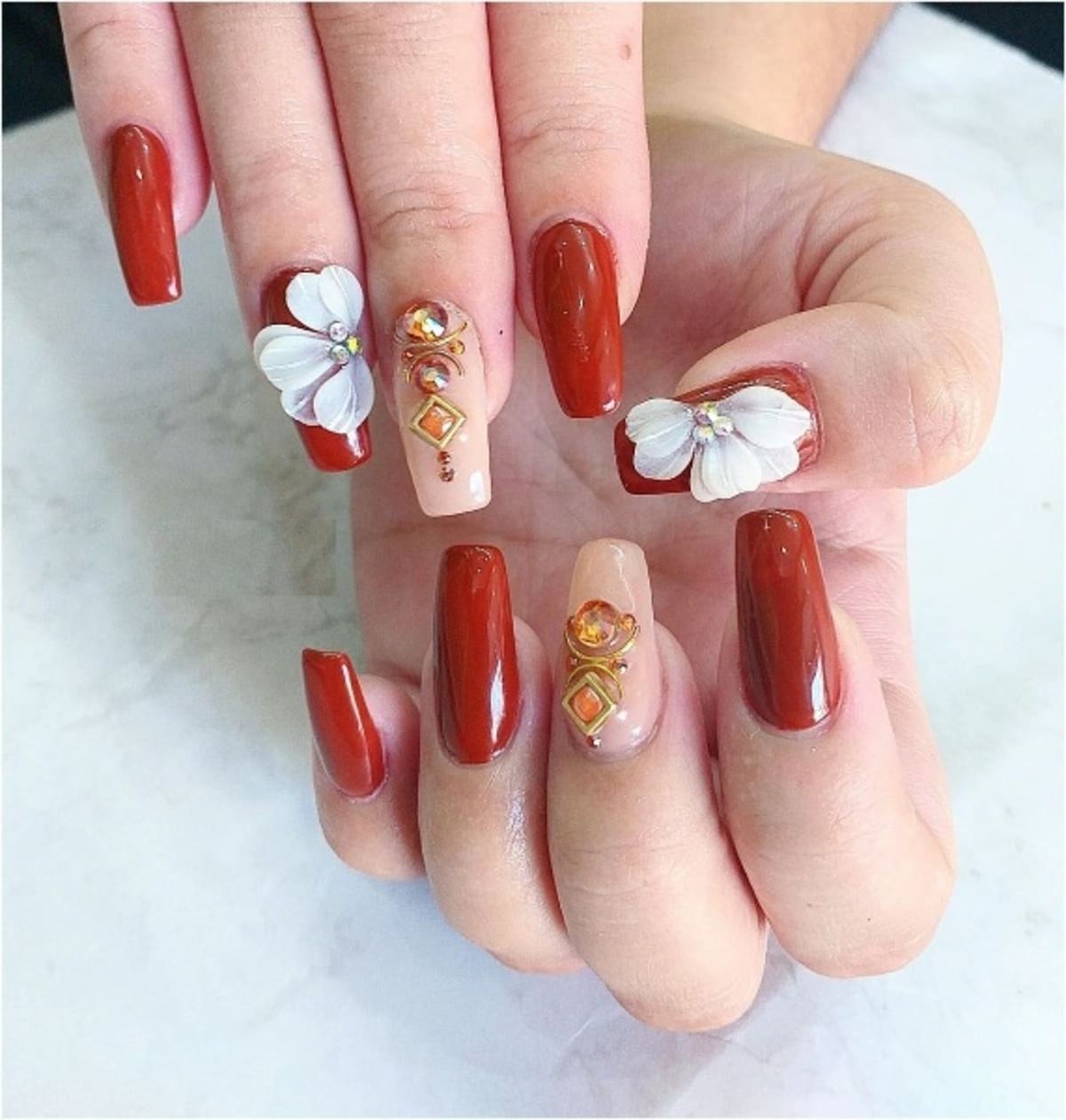 Mách nàng các mẫu nail Tết 2023 cực xinh 51 mẫu nail tết đẹp