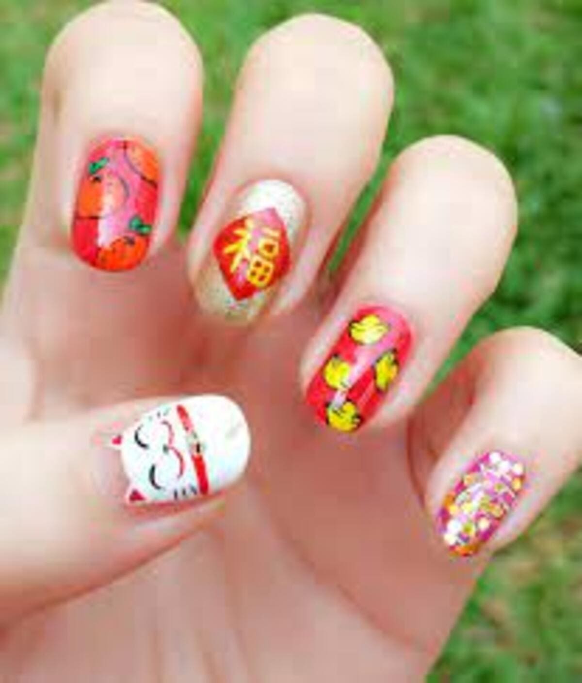 Mách nàng các mẫu nail Tết 2023 cực xinh 42 mẫu nail đẹp