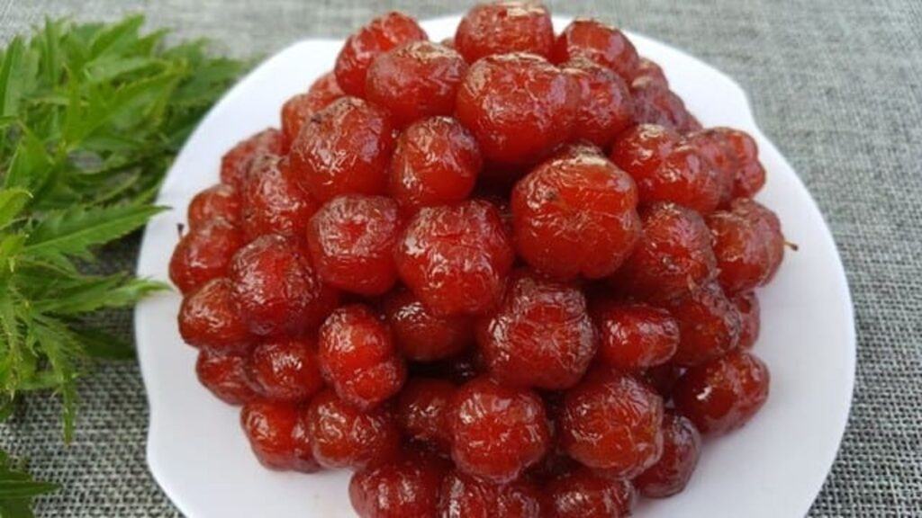 cách làm mứt chùm ruột