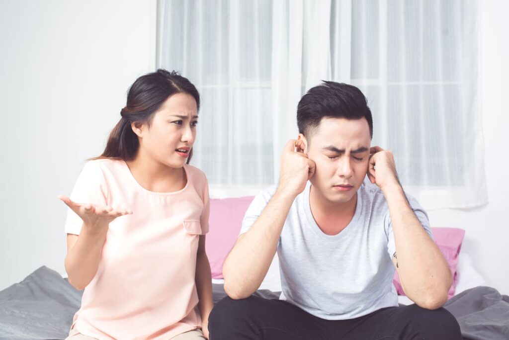 nguyên tắc khi vợ chồng cãi nhau