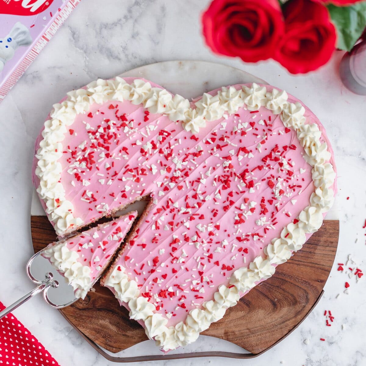 20+ ý tưởng trang trí bánh kem Valentine cực ngọt ngào cho người thương 28