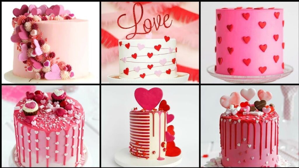 bánh kem valentine