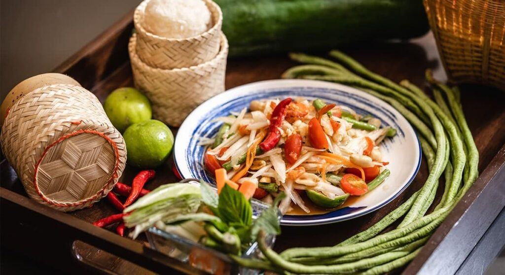 cách làm gỏi đu đủ thái lan