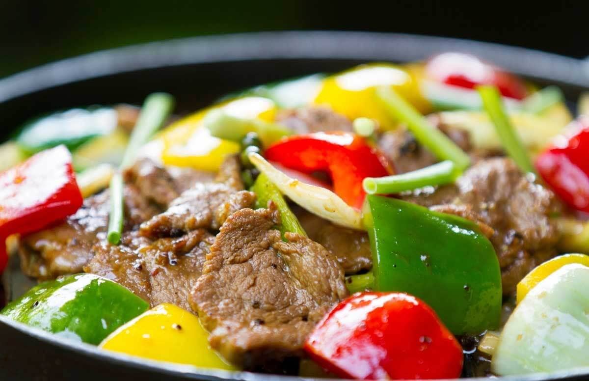 ớt chuông xào thịt bò ớt chuông xào thịt bò