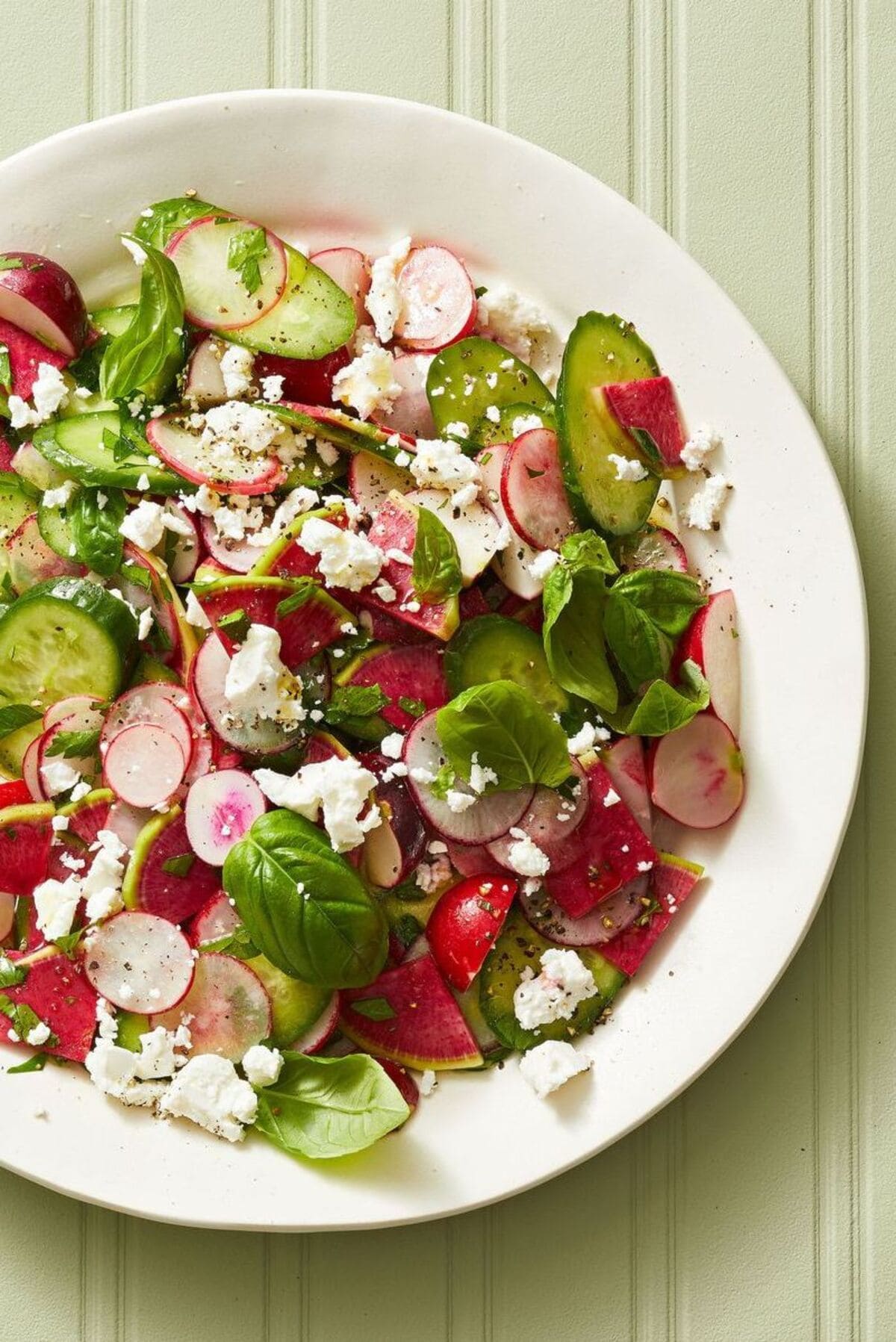 cách làm Salad củ cải đỏ dưa chuột