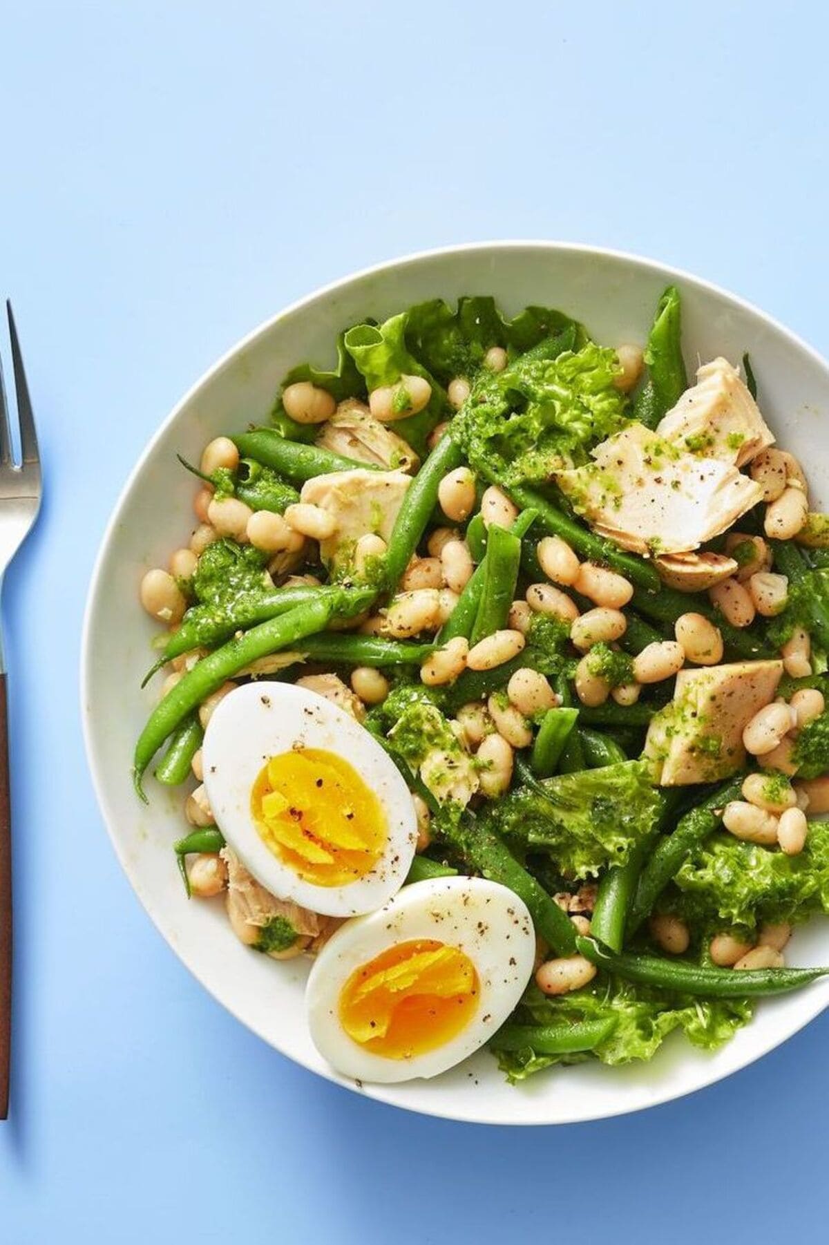 cách làm Salad đậu trắng