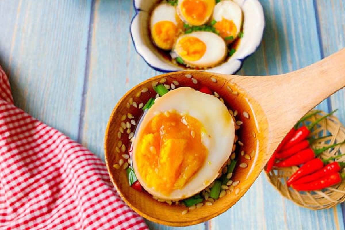 những món ngon từ trứng trứng ngâm tương