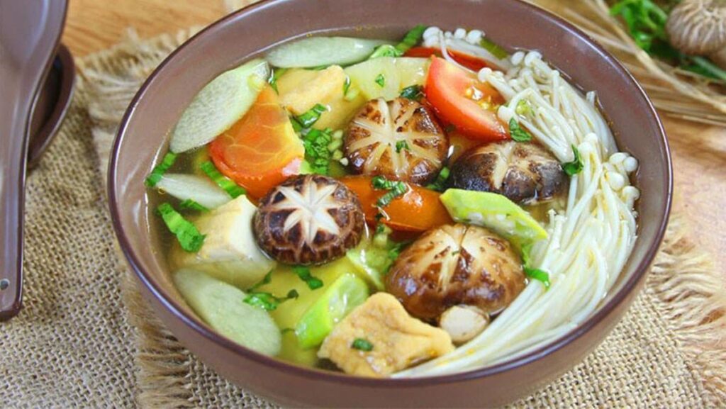 các món canh chay ngon