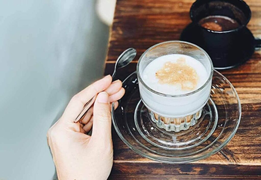 cách làm cà phê muối biển