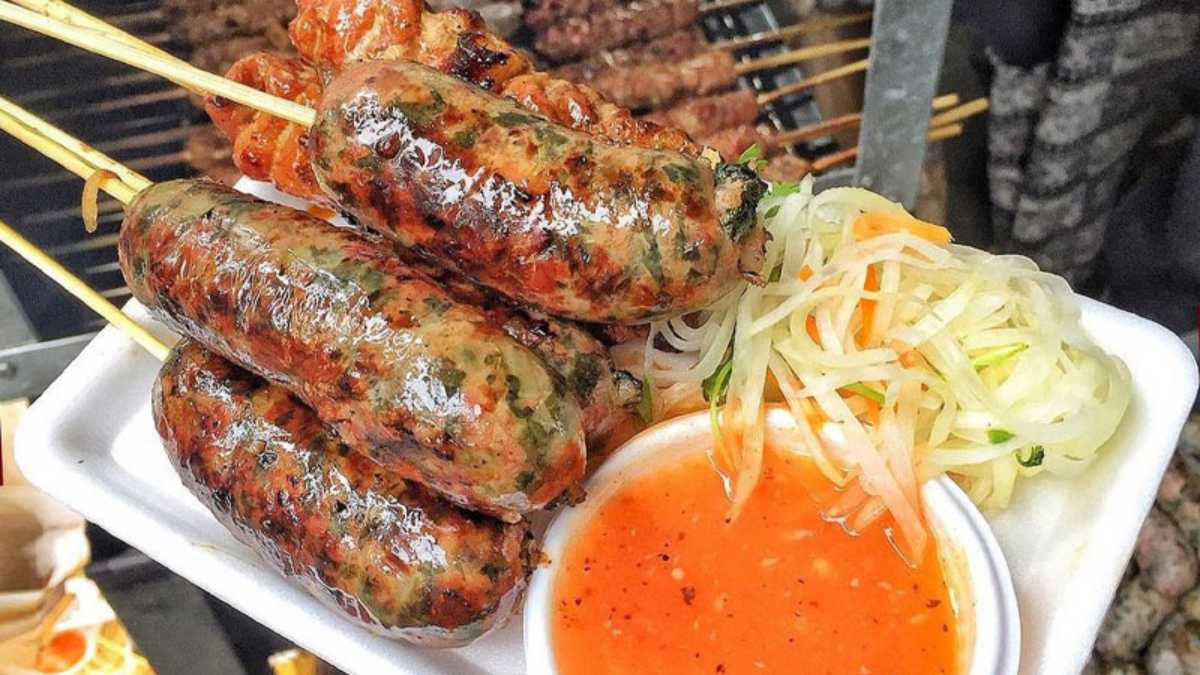 Cách làm dồi sụn nướng