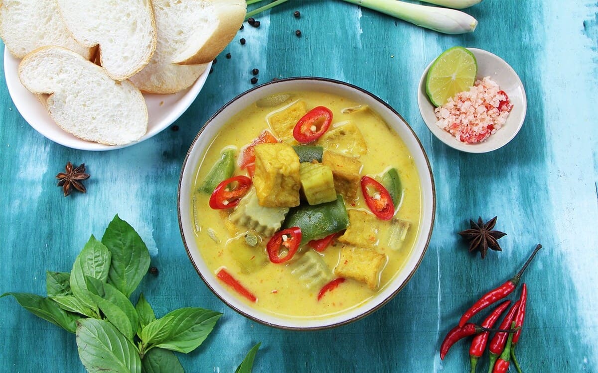 cách nấu cà ri chay
