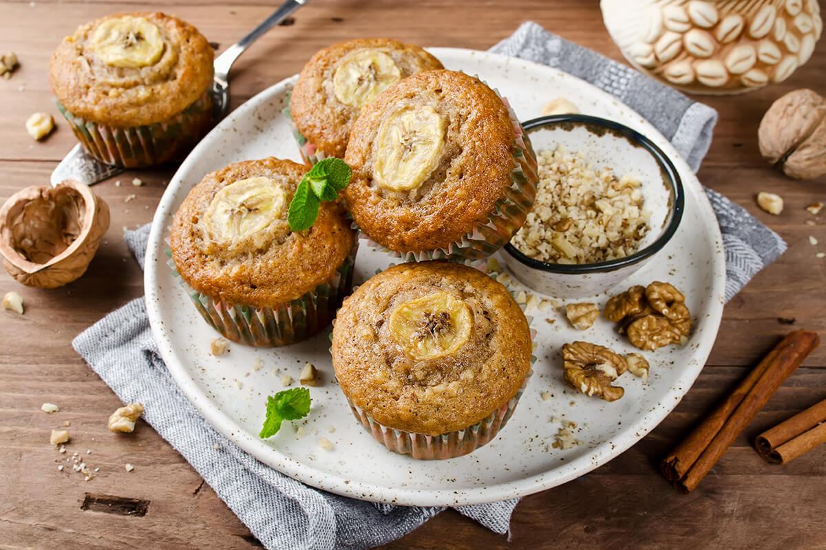 bánh cupcake chuối làm bánh cupcake