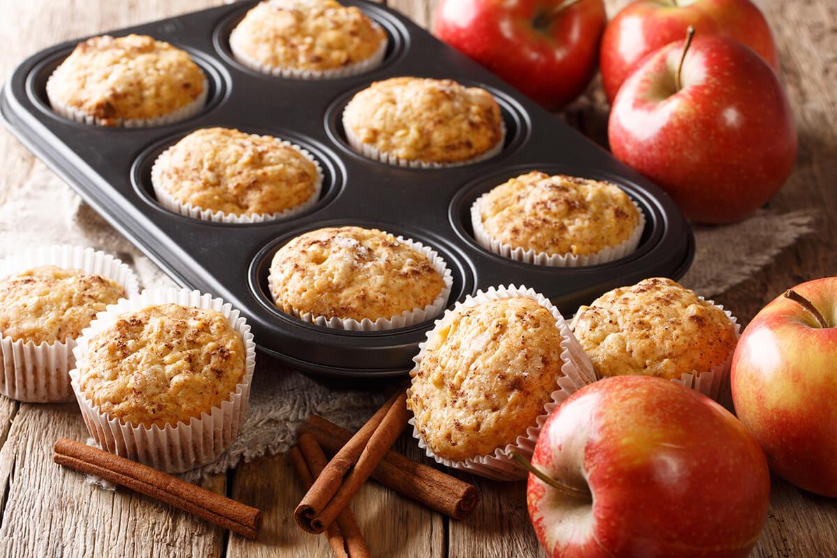 bánh cupcake táo làm bánh cupcake