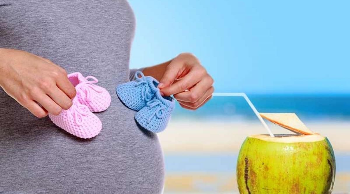 mang thai uống nước dừa có tác dụng gì Khi mang thai uống nước dừa có tác dụng gì
