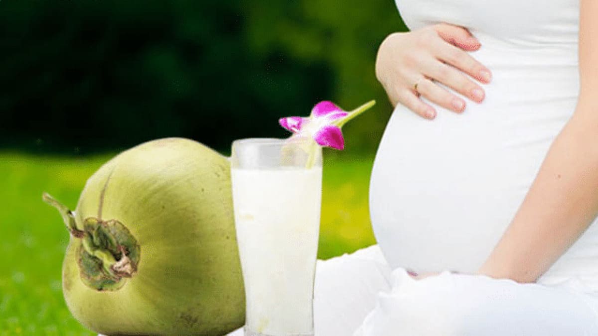 mang thai uống nước dừa có lợi ích gì Khi mang thai uống nước dừa có lợi ích gì