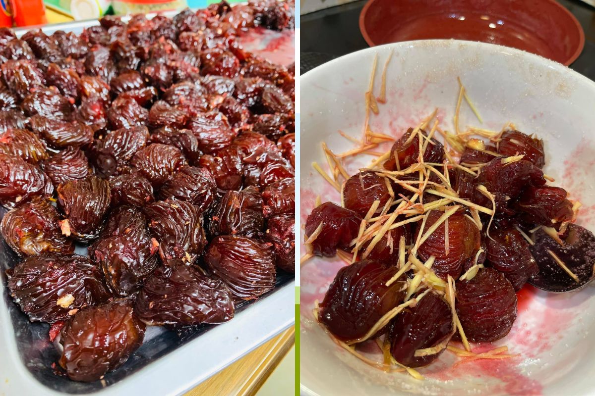 món siro và ô mai mận Bắc chua chua ngọt ngọt