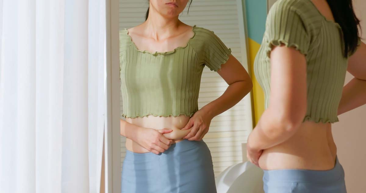 sờ bụng thế nào biết có thai hay do mỡ