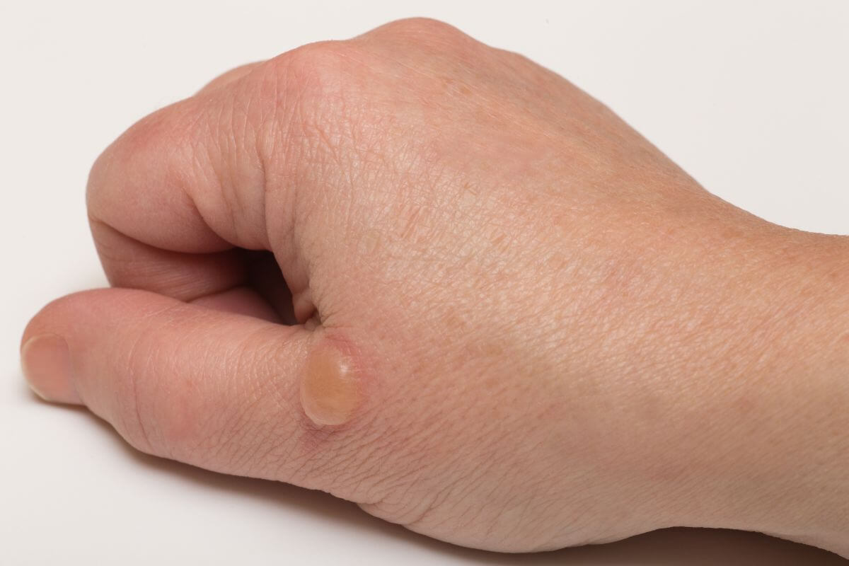 Mụn nước ngứa trên da tay da chân 