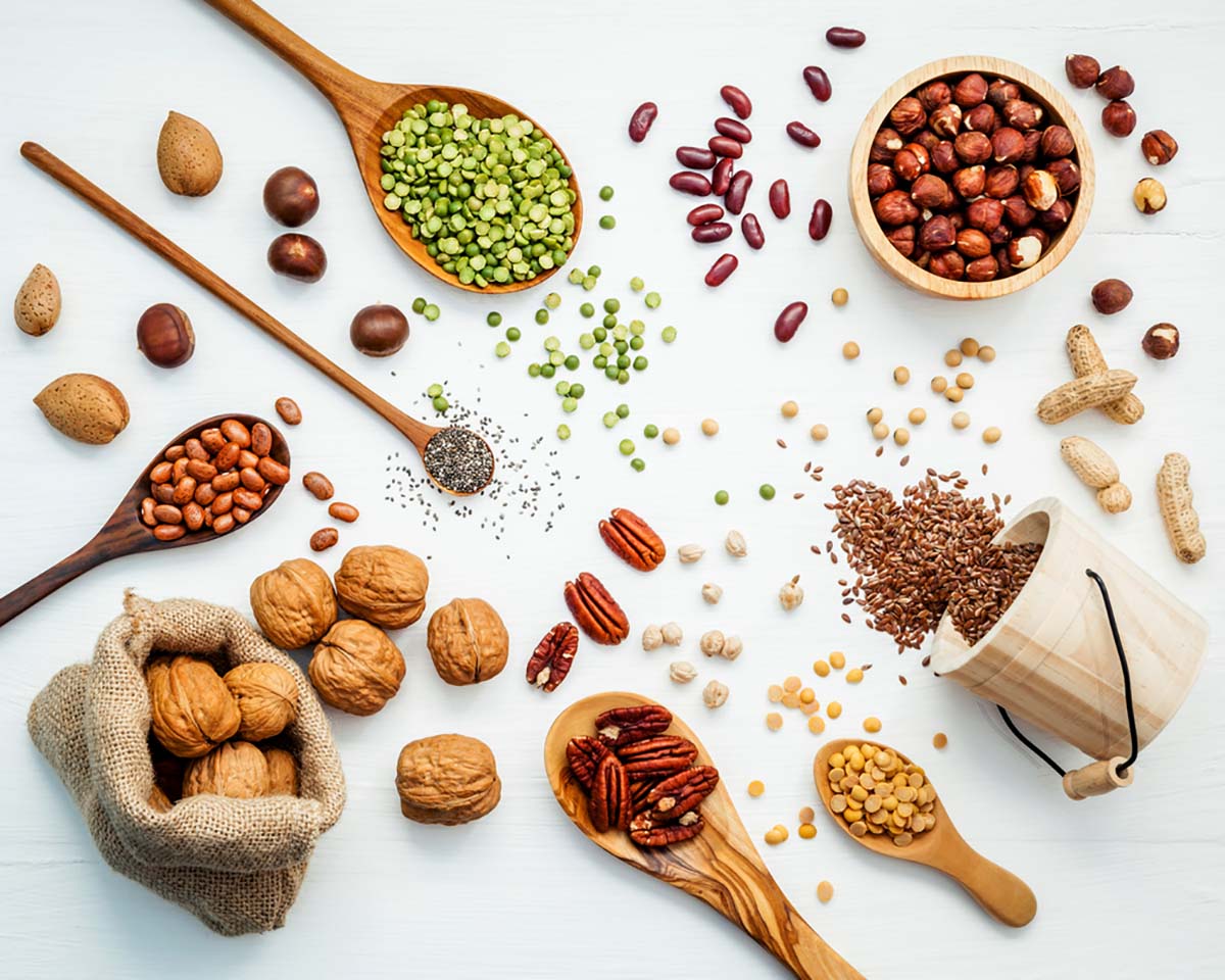 ngũ cốc thực phẩm giàu vitamin D