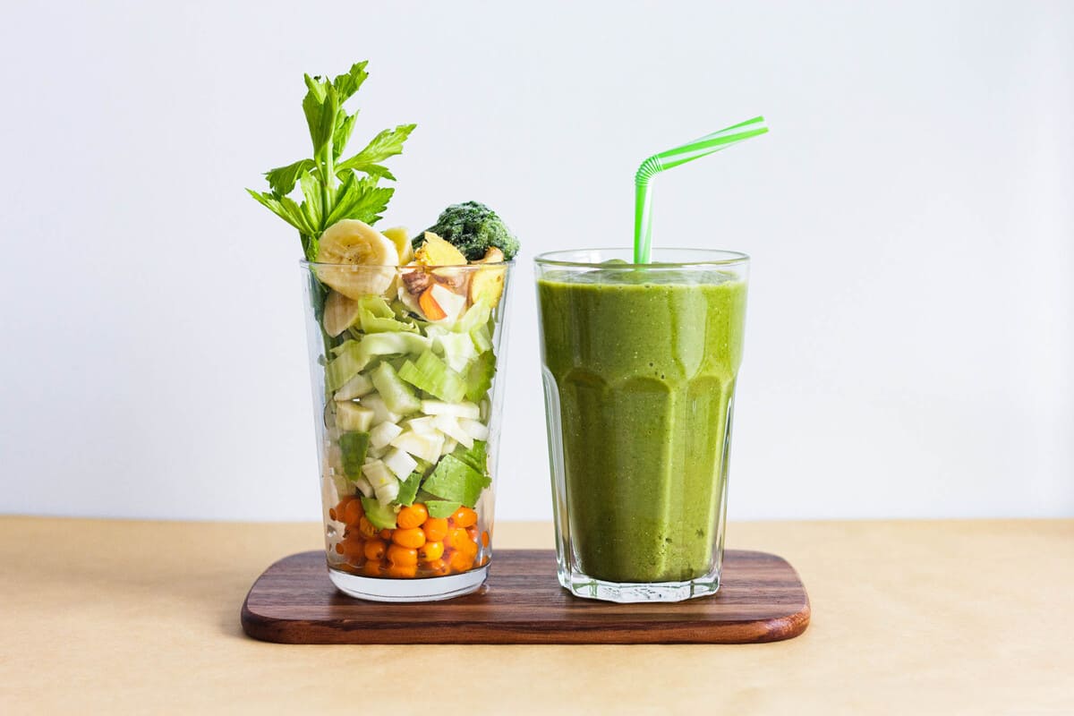 các loại nước uống đẹp da sinh tố rau đẹp da