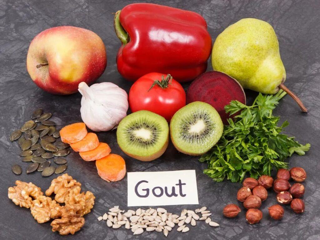 thực đơn cho người bệnh gút
