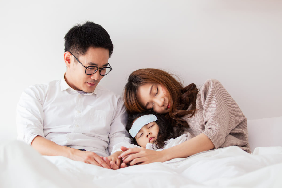 sốt đau đầu