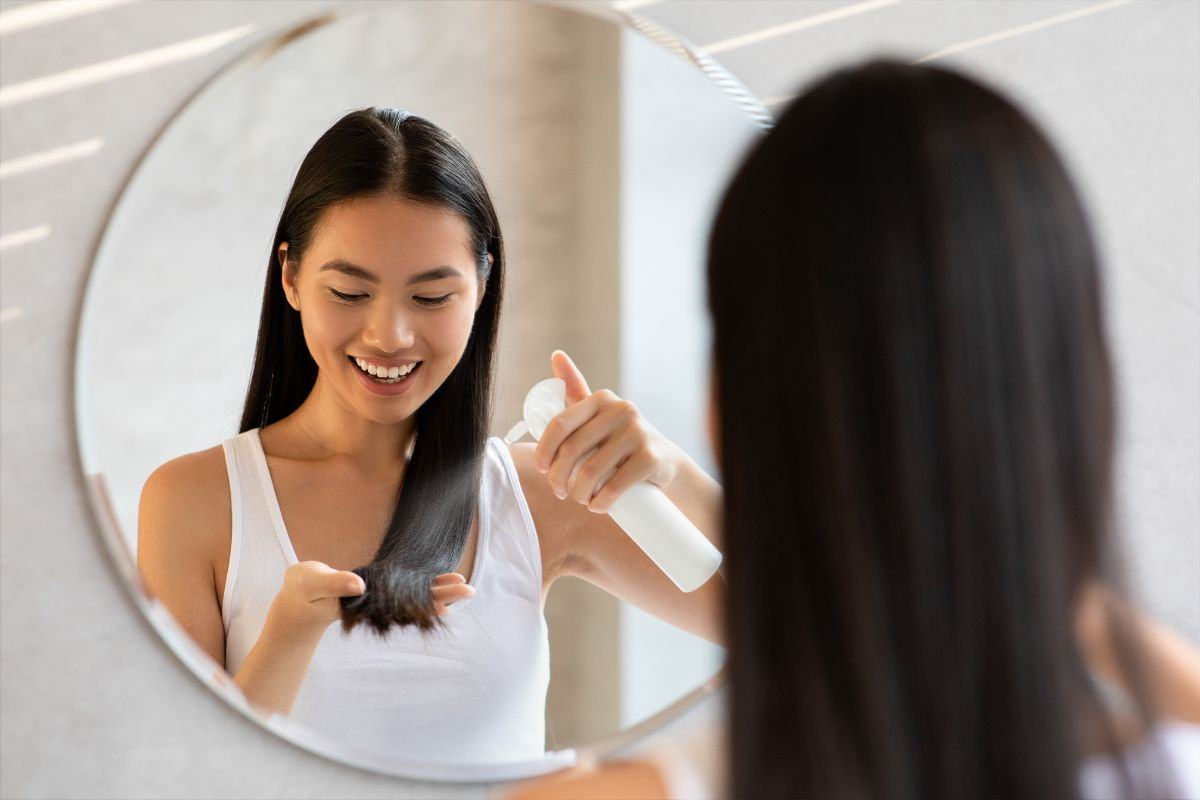 • Sử dụng sản phẩm chăm sóc tóc phù hợp